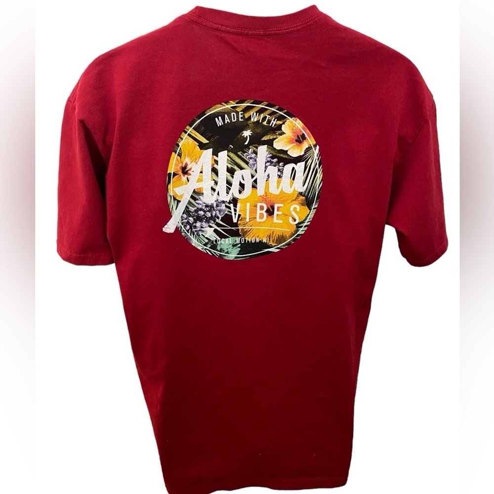 Aloha Vibes Red Men's T-Shirt
